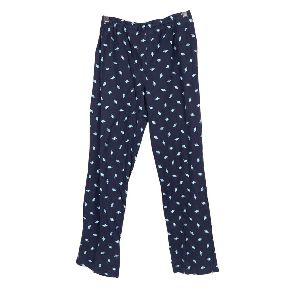 Disney Cruise Line Pajama Pants S Mens Blue Mickey Mouse Cotton Lounge Bottoms - Picture 5 of 5